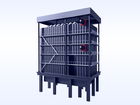 QXX內循環流化床熱水鍋爐